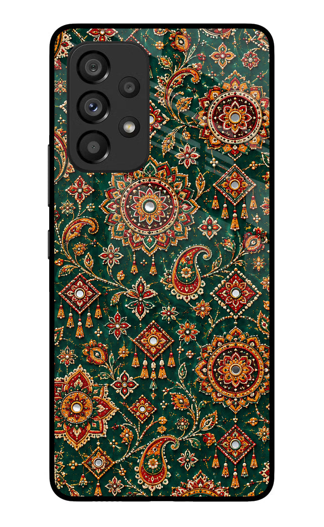 Green Pataka Samsung A53 5G Glass Case