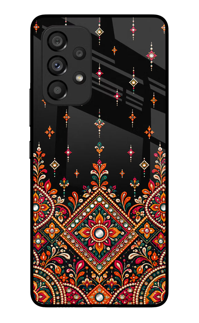 Noir Mehfil Samsung A53 5G Glass Case