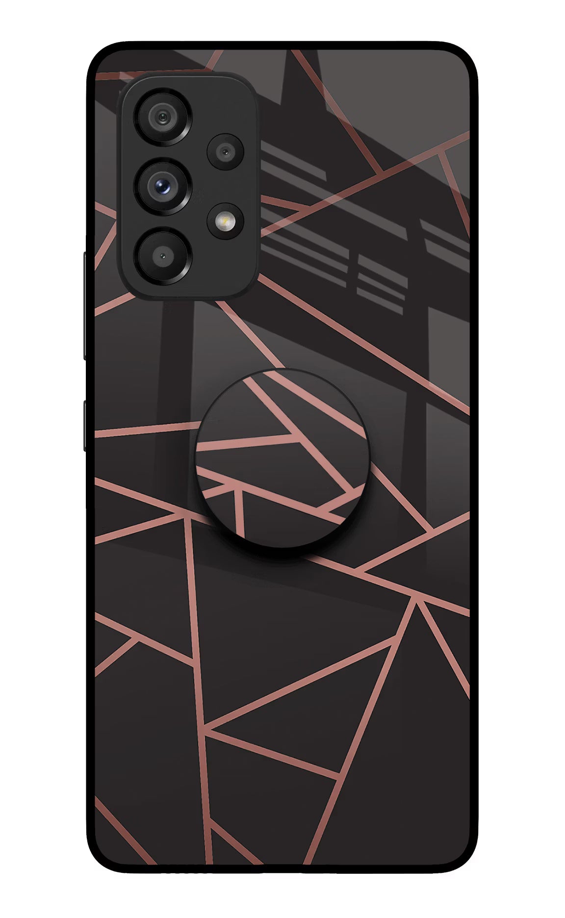 Geometric Pattern Samsung A53 5G Glass Case