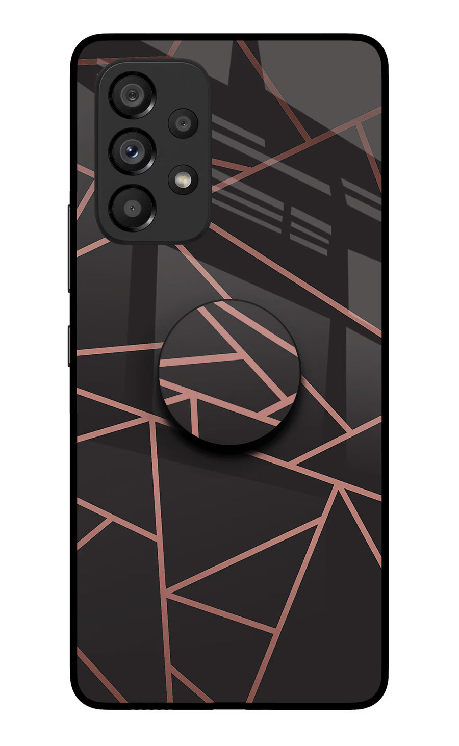 Geometric Pattern Samsung A53 5G Pop Case, Glass case