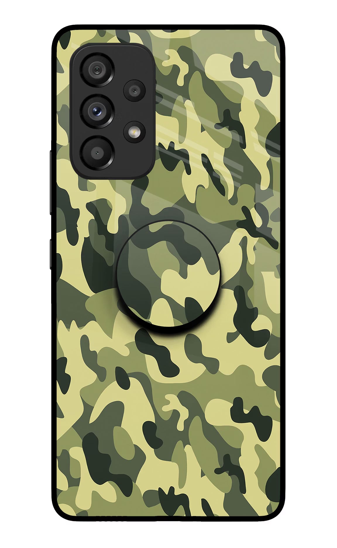 Camouflage Samsung A53 5G Pop Case by Casekaro
