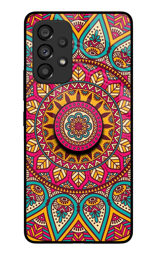 Mandala Samsung A53 5G Glass Case