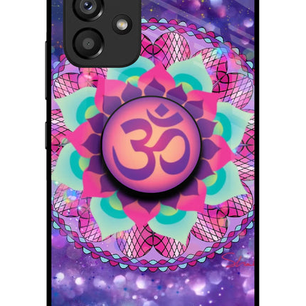 Om Purple Samsung A53 5G Pop Case by Casekaro