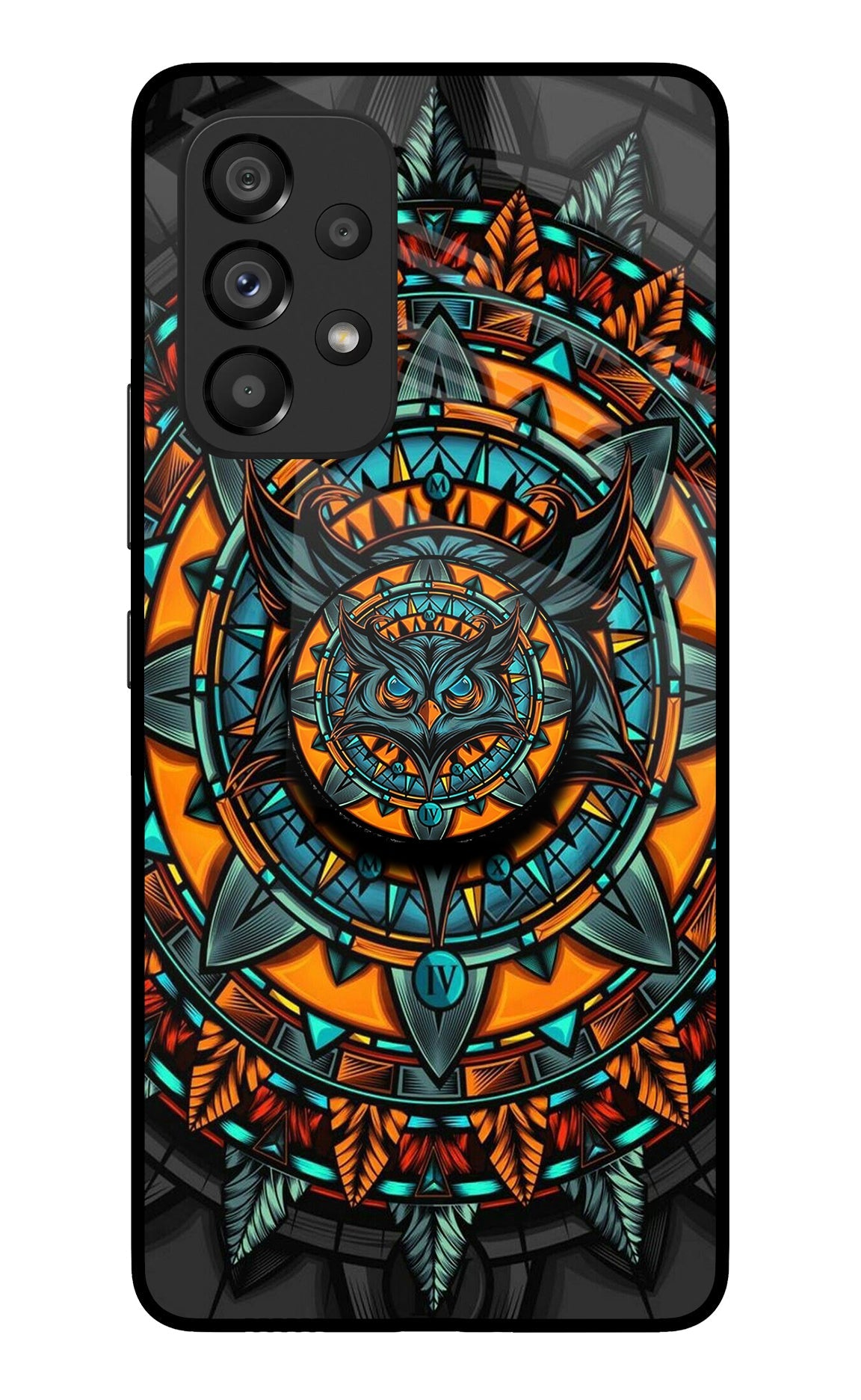 Angry Owl Samsung A53 5G Glass Case