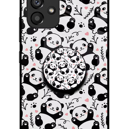 Cute Panda Samsung A53 5G Pop Case by Casekaro