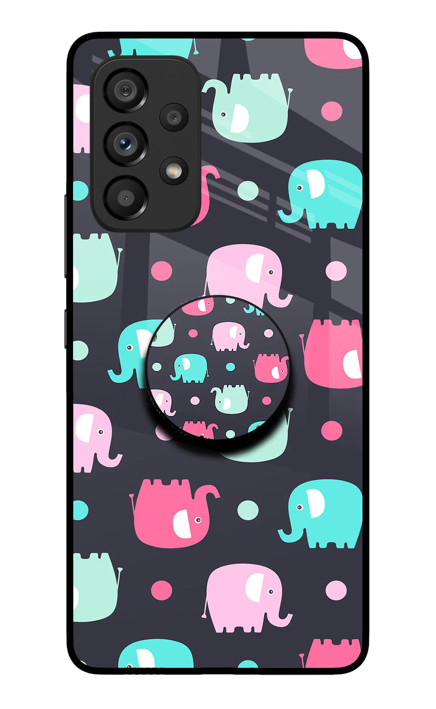 Baby Elephants Samsung A53 5G Pop Case, Glass case