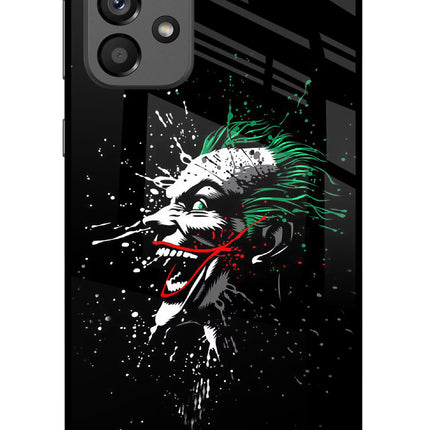 Joker Samsung A73 5G Glass Case Back Cover by Casekaro