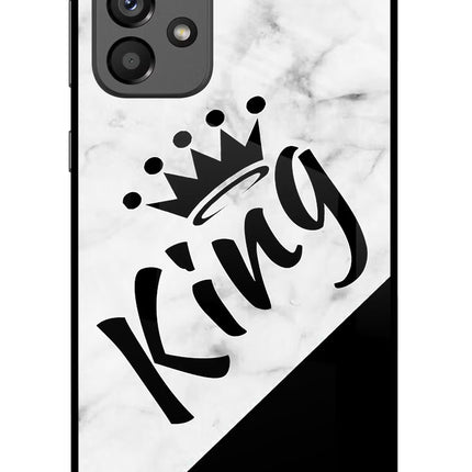 King Samsung A73 5G Glass Case