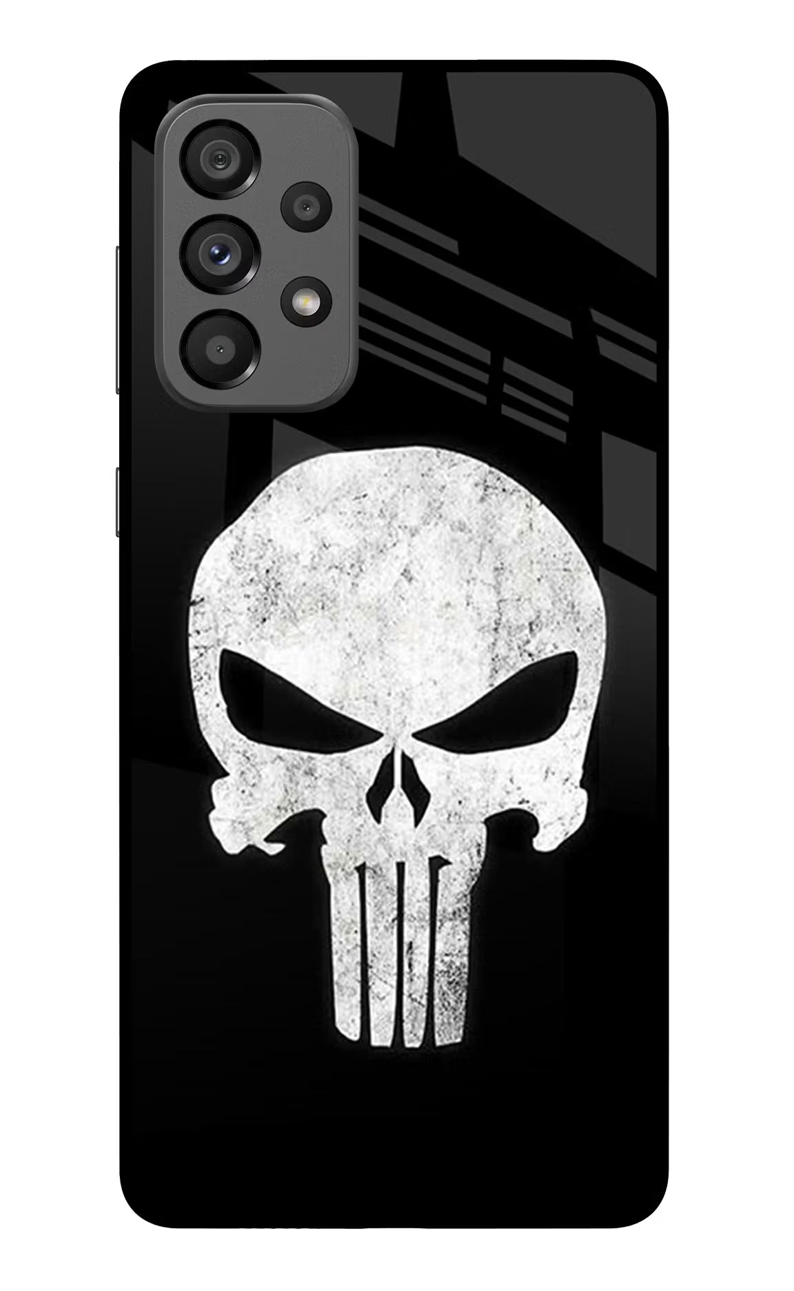 Punisher Skull Samsung A73 5G Glass Case