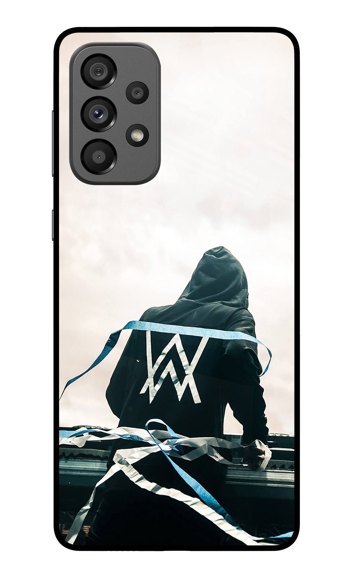 Alan Walker Samsung A73 5G Glass Case