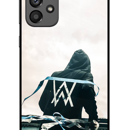 Alan Walker Samsung A73 5G Glass Case Back Cover by Casekaro