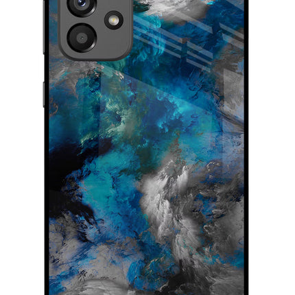 Artwork Samsung A73 5G Glass Case Back Cover by Casekaro
