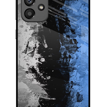 Artistic Design Samsung A73 5G Glass Case Back Cover by Casekaro