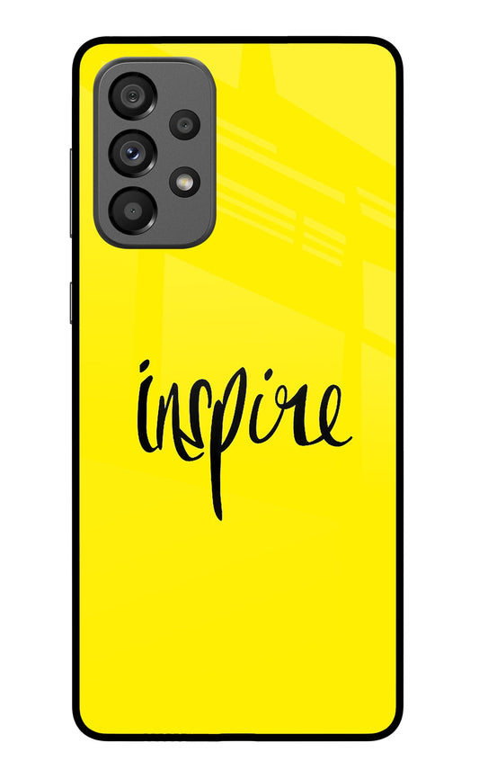 Inspire Samsung A73 5G Glass Case