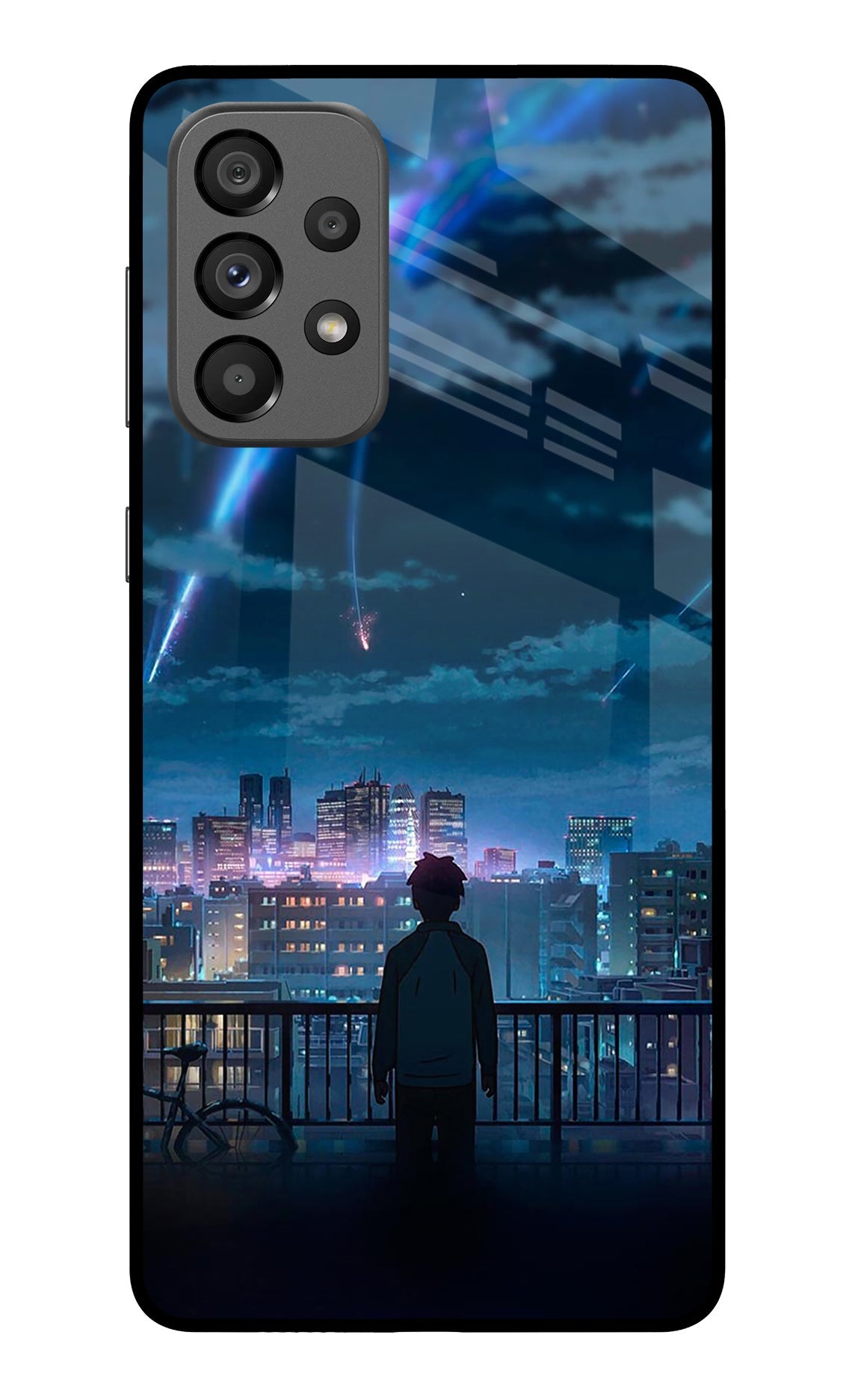 Anime Samsung A73 5G Glass Case