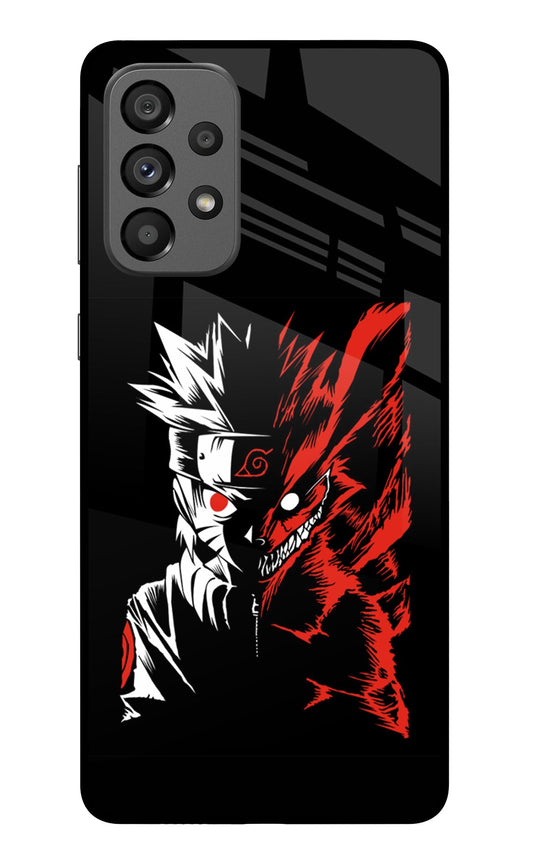 Naruto Two Face Samsung A73 5G Glass Case