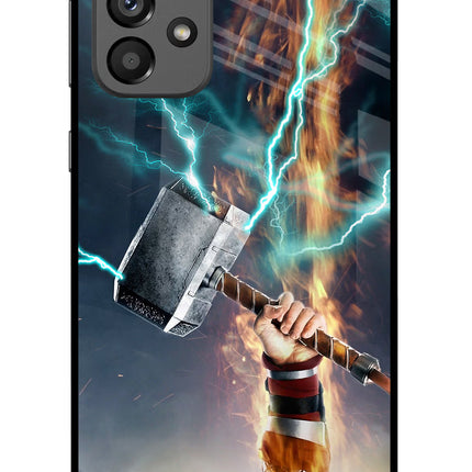Thor Hammer Mjolnir Samsung A73 5G Glass Case