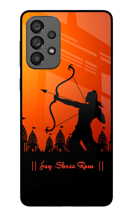 Lord Ram - 4 Samsung A73 5G Glass Case