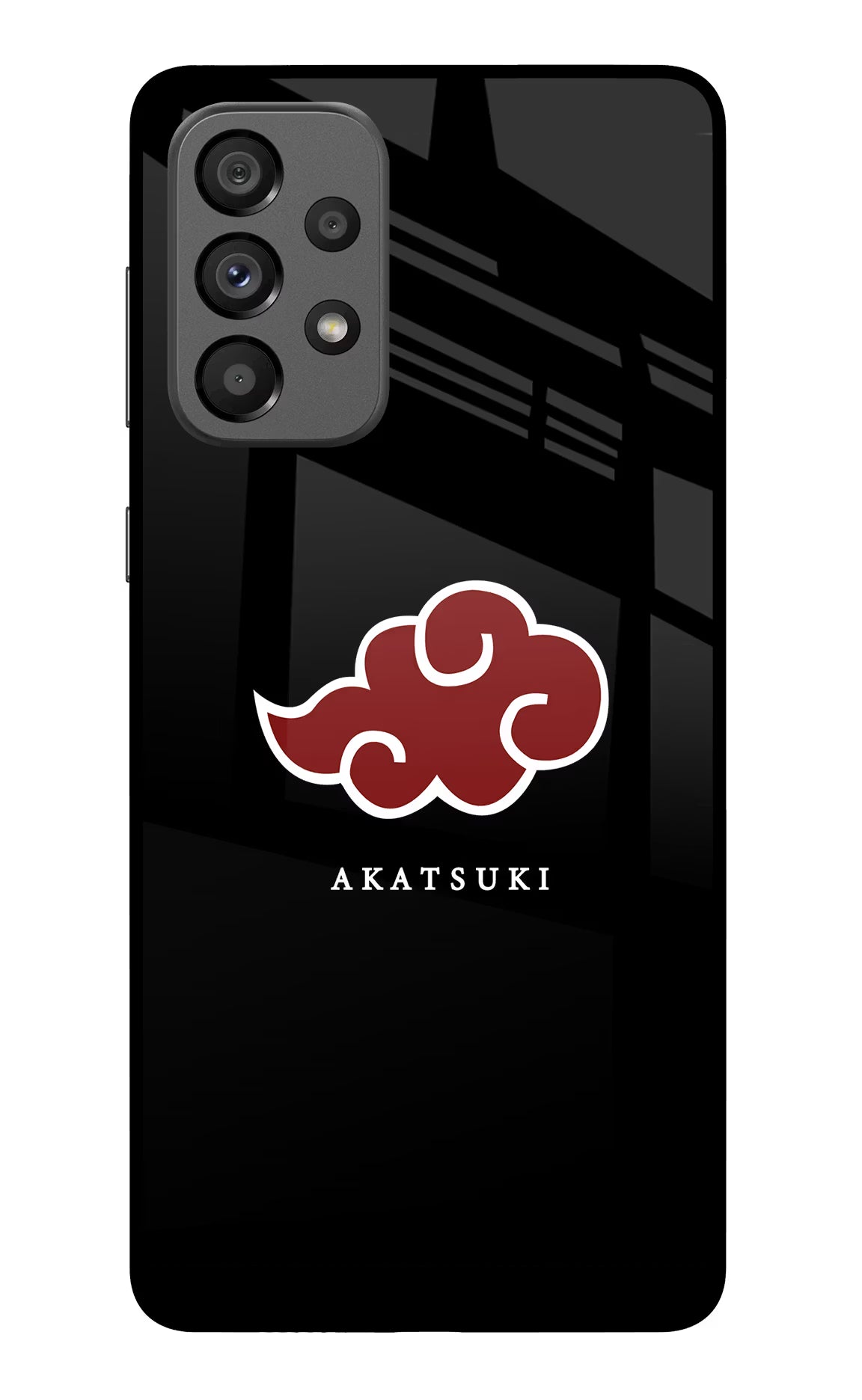 Akatsuki Samsung A73 5G Glass Case Back Cover by Casekaro