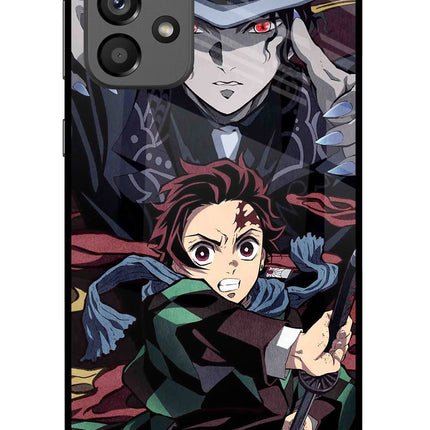 Demon Slayer Samsung A73 5G Glass Case