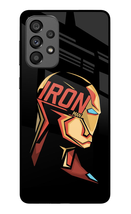 IronMan Samsung A73 5G Glass Case