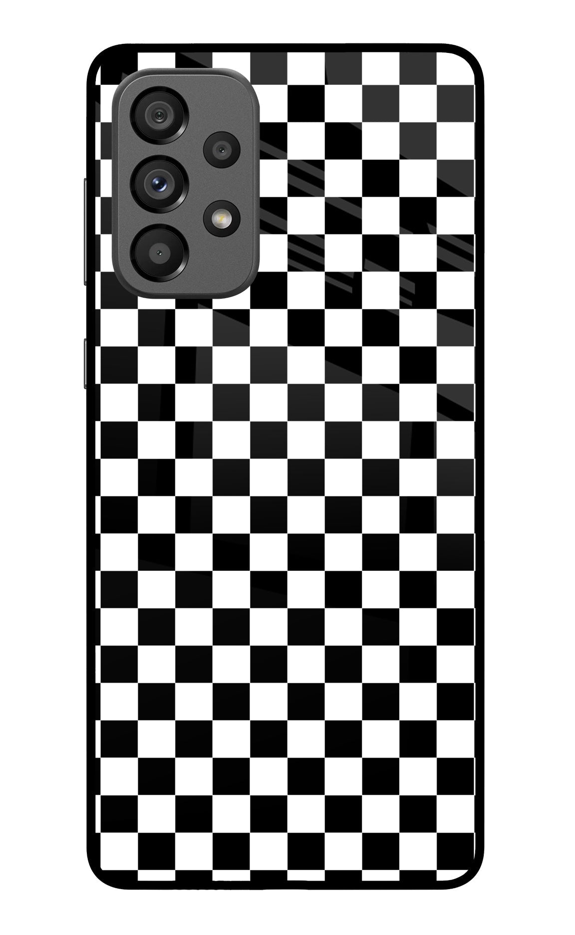 Chess Board Samsung A73 5G Glass Case