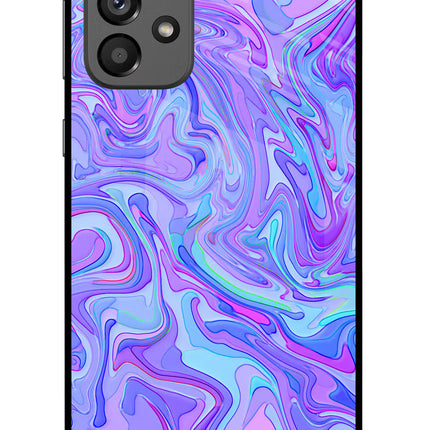 Glitter Samsung A73 5G Glass Case