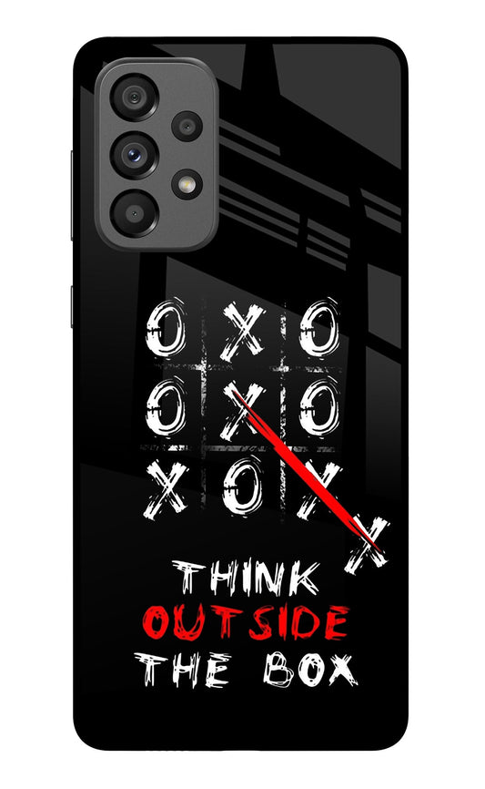 Think out of the BOX Samsung A73 5G Glass Case