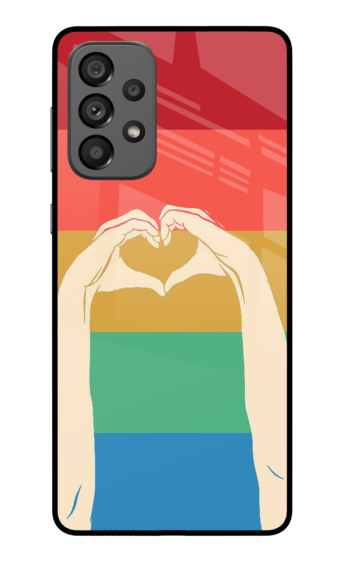 Vintage Love Samsung A73 5G Back Cover