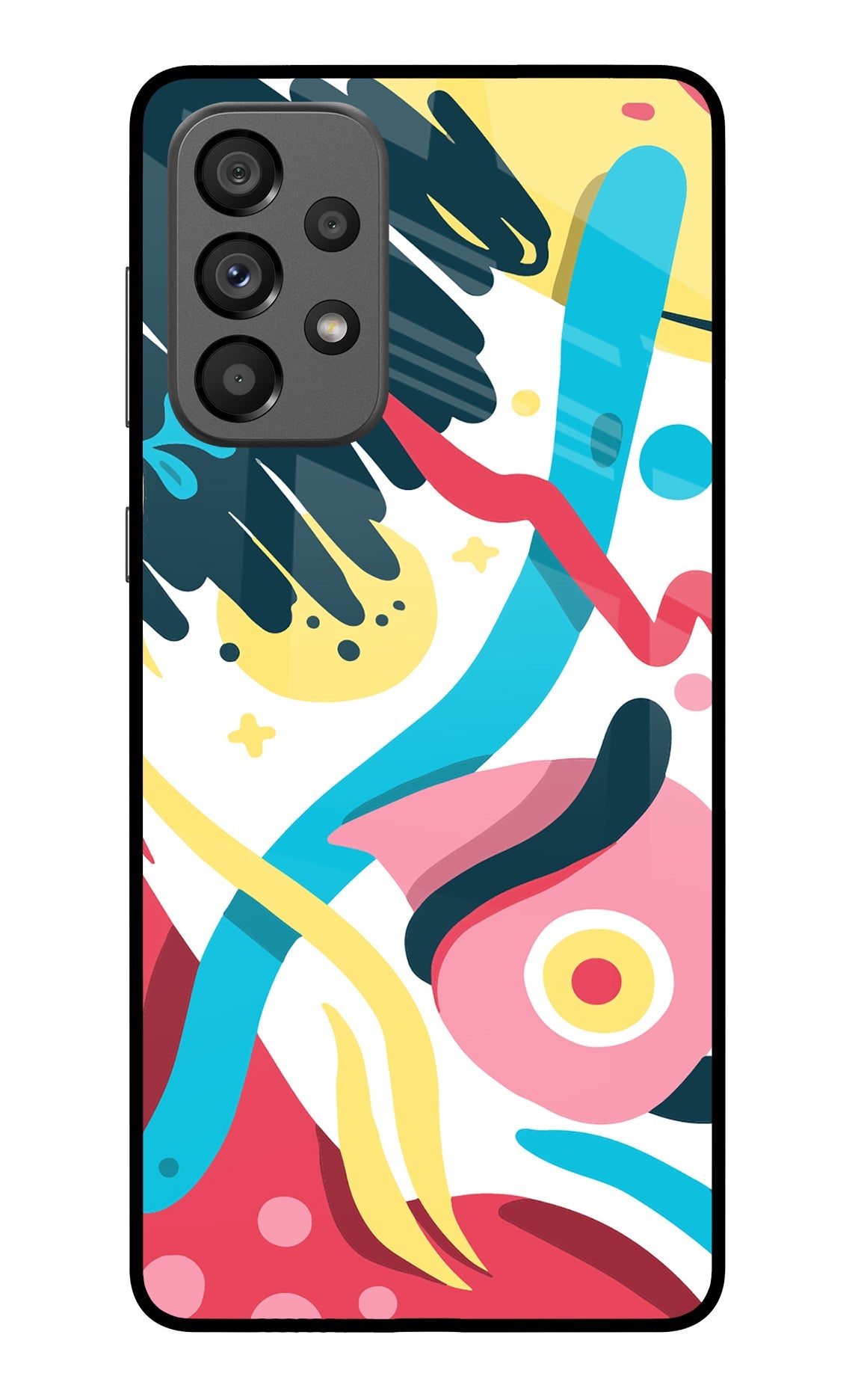 Trippy Samsung A73 5G Back Cover