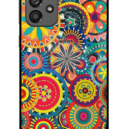 Gol Gol Art Samsung A73 5G Glass Case