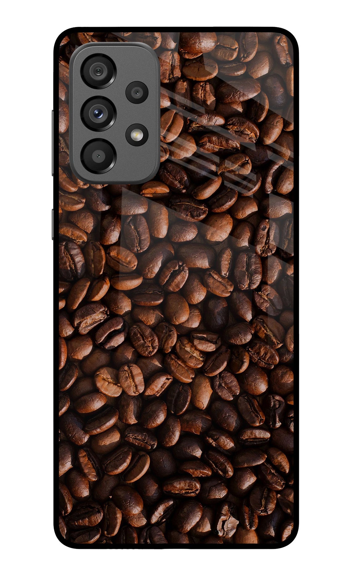 Coffee Beans Samsung A73 5G Glass Case