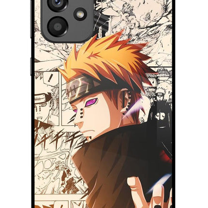 Pain Anime Samsung A73 5G Glass Case