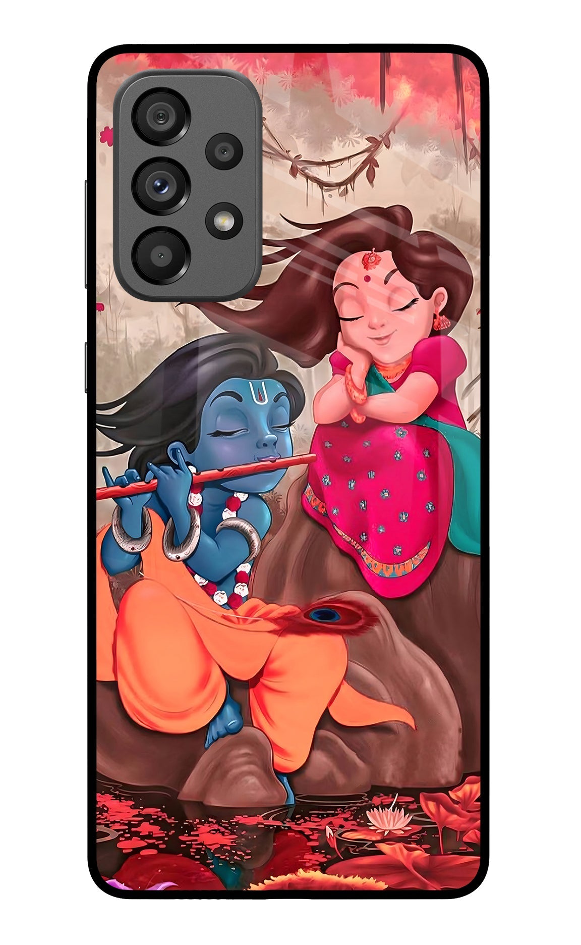 Radhe Krishna Samsung A73 5G Back Cover