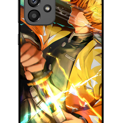 Demon Slayer Samsung A73 5G Glass Case