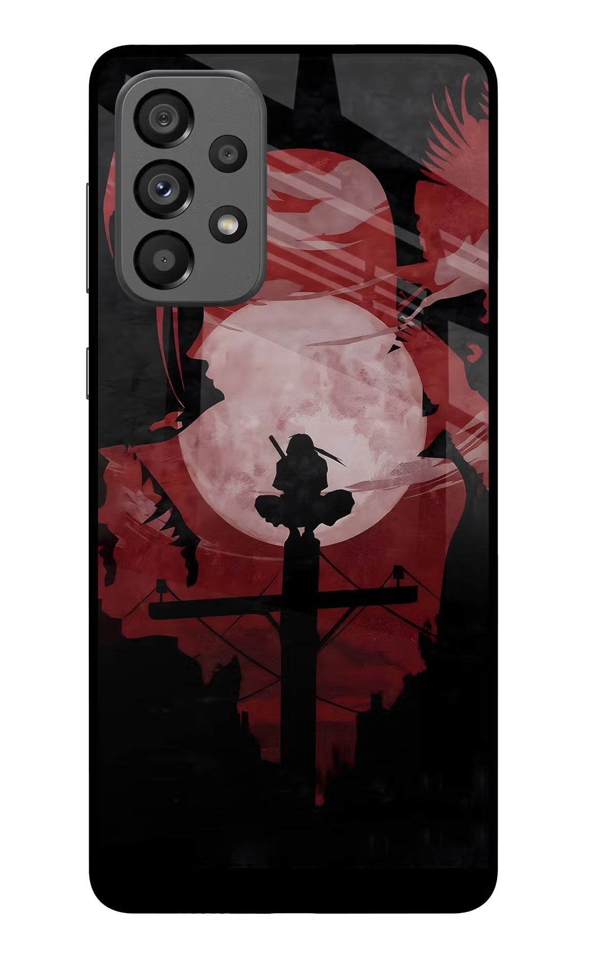 Naruto Anime Samsung A73 5G Glass Case