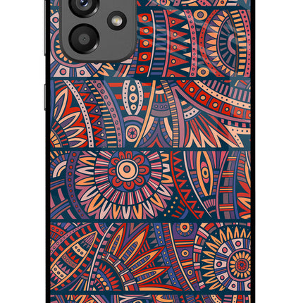 African Culture Design Samsung A73 5G Glass Case