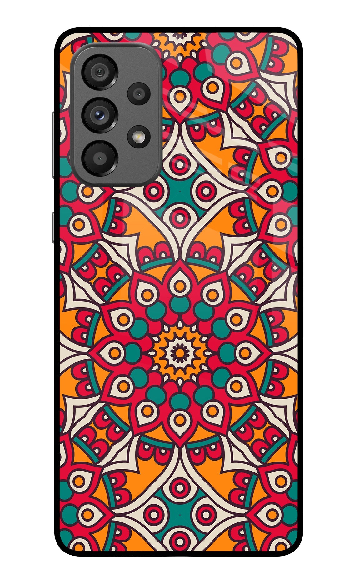 Mandala Art Samsung A73 5G Back Cover