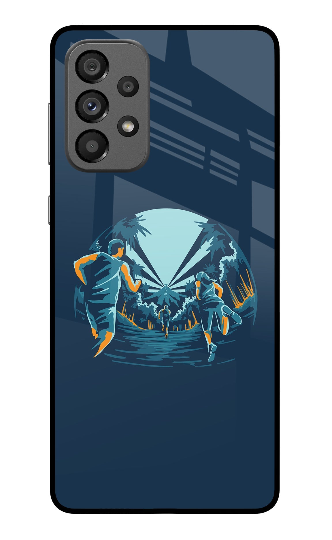 Team Run Samsung A73 5G Back Cover