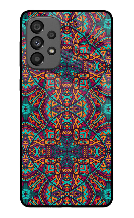 Colour Mandala Samsung A73 5G Glass Case