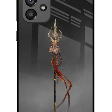 Shiv Trishul Samsung A73 5G Glass Case
