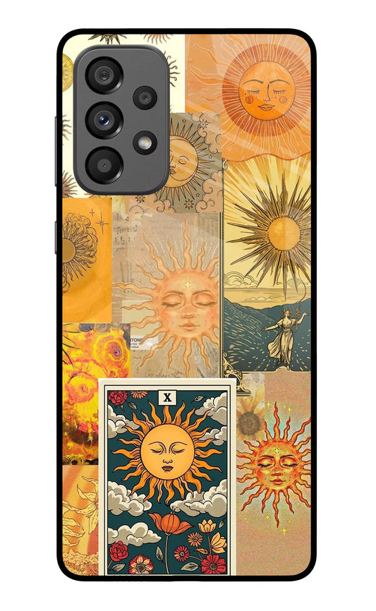 Sun Samsung A73 5G Glass Case