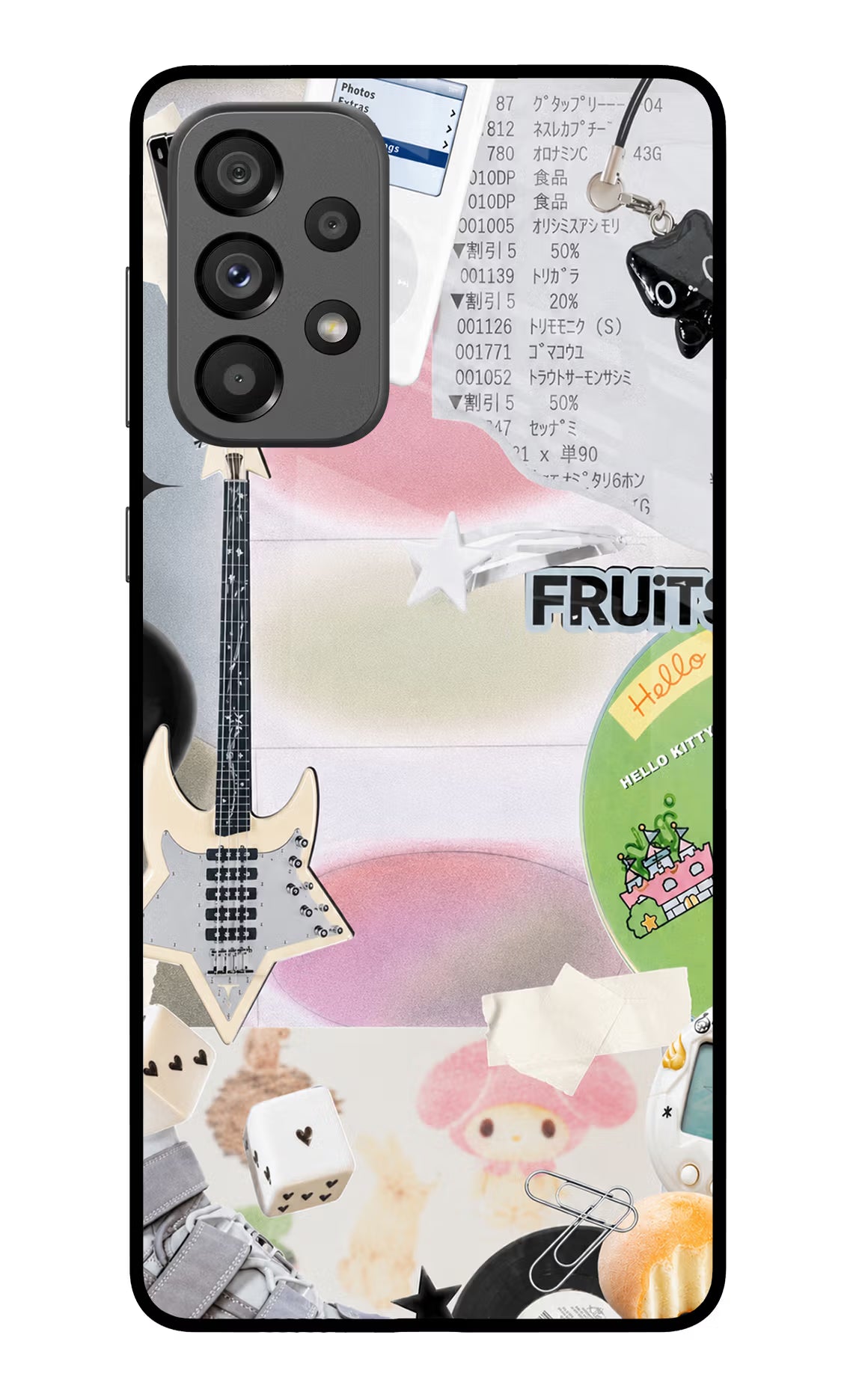 Softcore case Samsung A73 5G Glass Case
