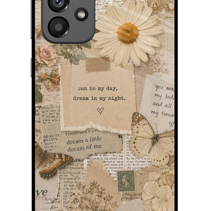 Vintage case Samsung A73 5G Glass Case