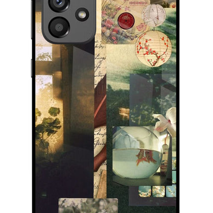 Summer Samsung A73 5G Glass Case Back Cover by Casekaro