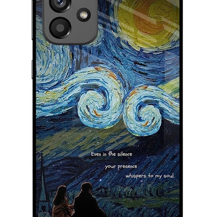 Softcore Samsung A73 5G Glass Case Back Cover by Casekaro