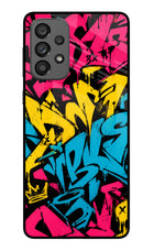 Graffiti Vibe Samsung A73 5G Glass Case
