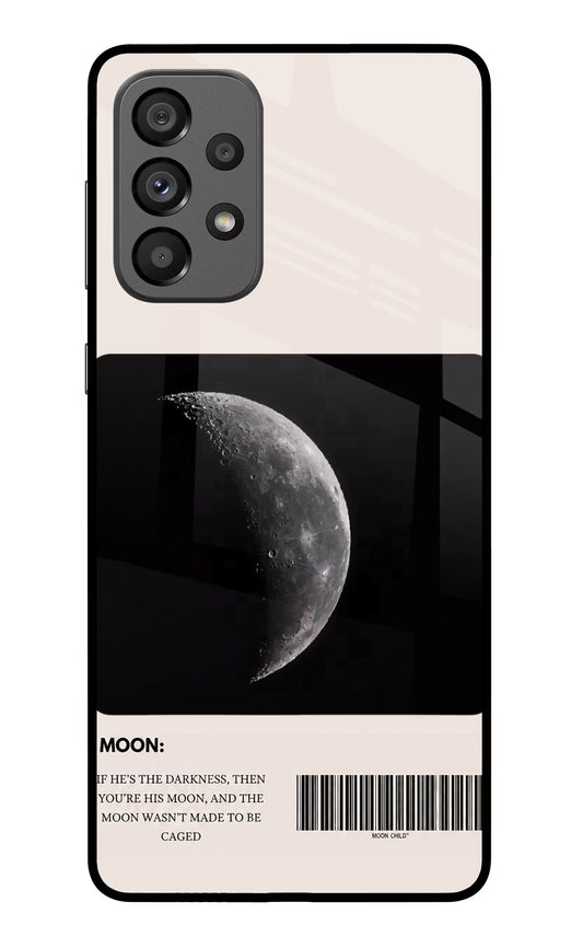 Moon Phase Samsung A73 5G Glass Case
