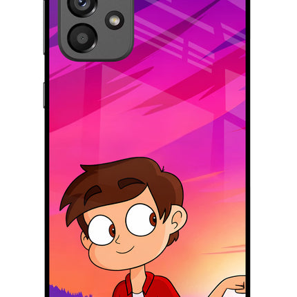Marco Sunset Samsung A73 5G Glass Case