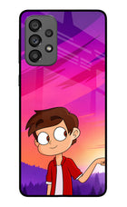 Marco Sunset Samsung A73 5G Glass Case